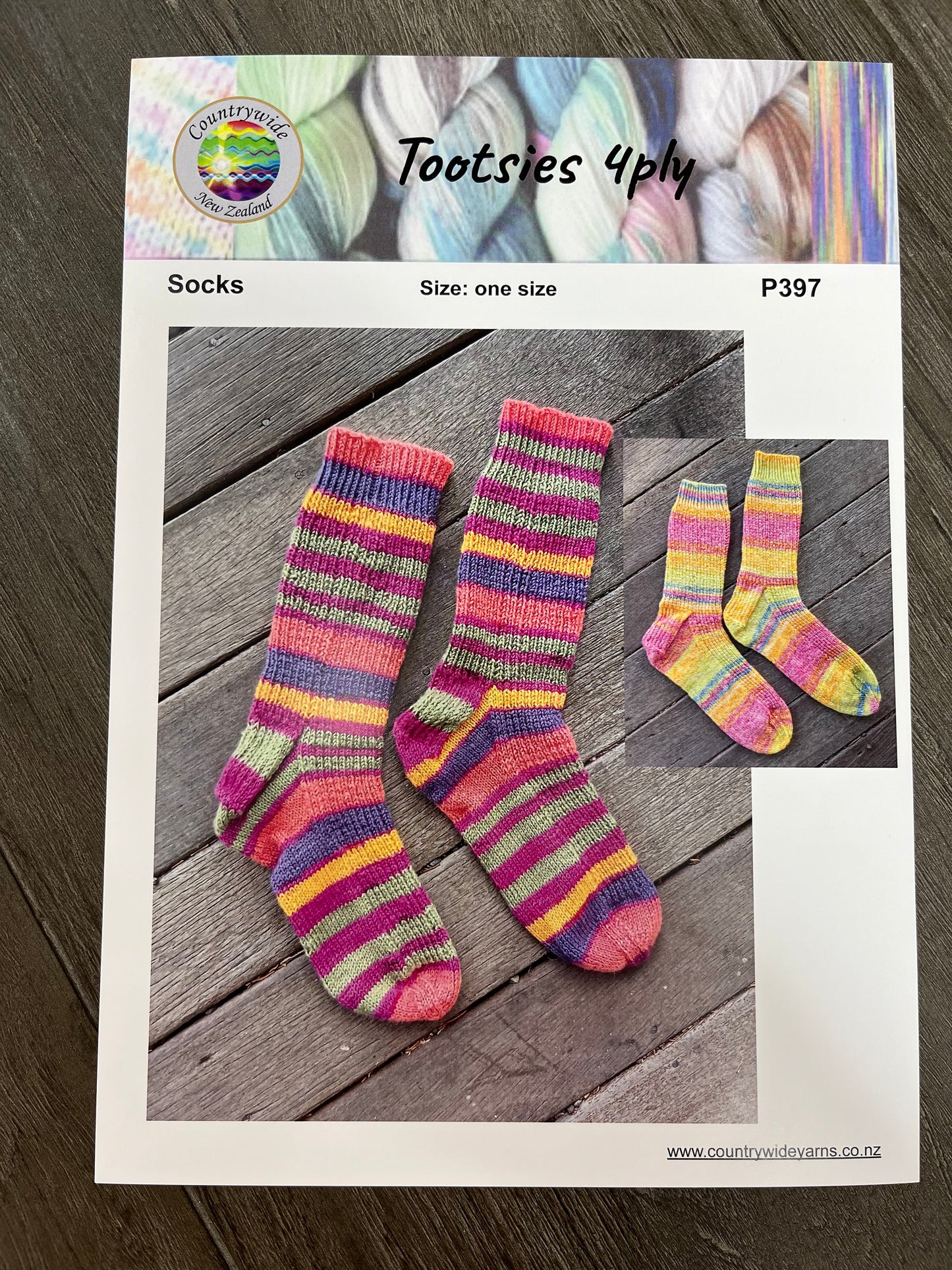 Knitting Pattern 4 ply Socks