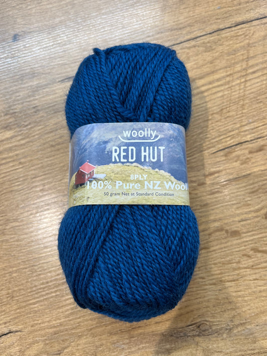 Red Hut 8ply - Teal