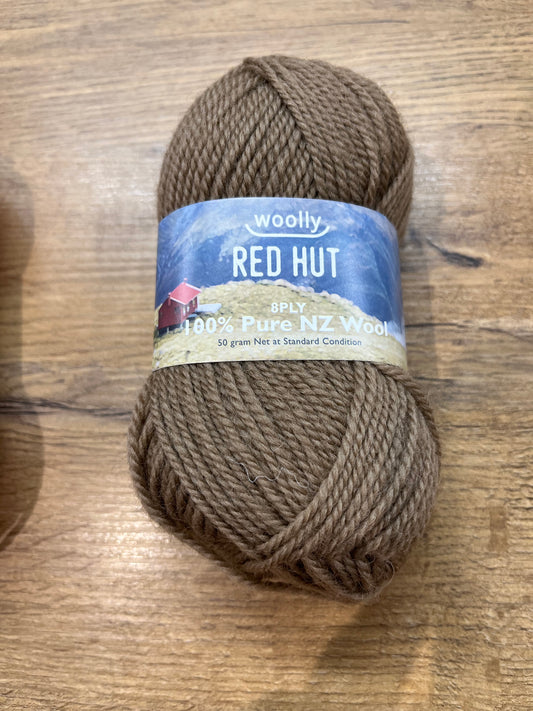 Red Hut 8ply - Fawn