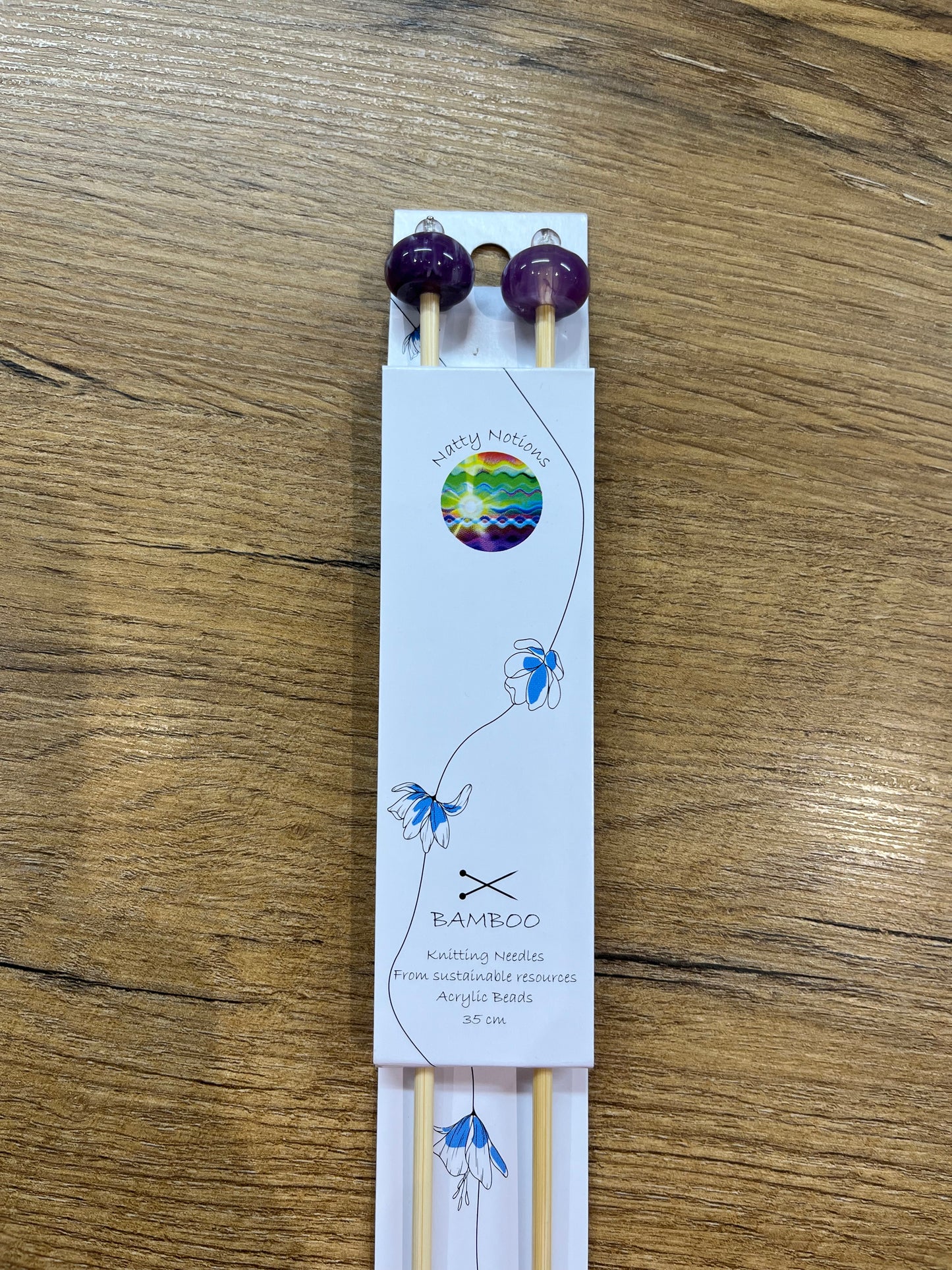 Bamboo knitting needles 3.75mm