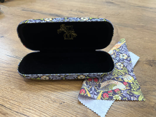 Glasses Case - William Morris Strawberry Thief