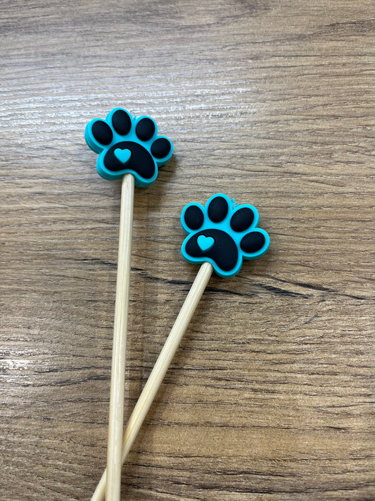 Stitch Holders - Jade Paws