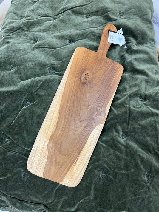 Le Forge Teak Rectangle Platter