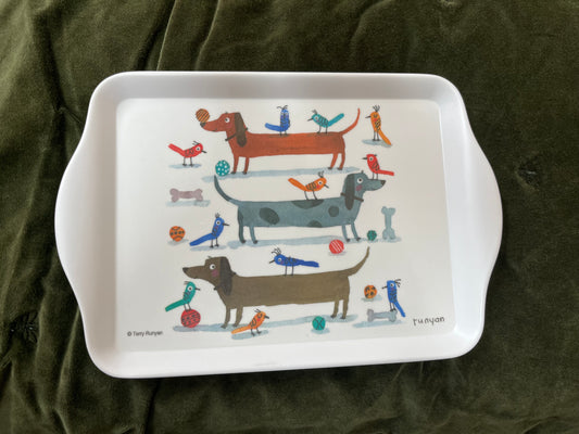 Canine Capers Dashhound Scatter Tray