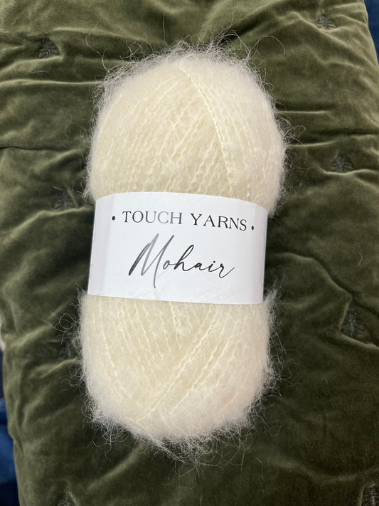 Touch Yarns 12ply Mohair - Natural