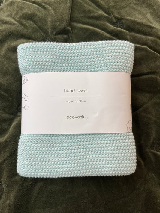 Ecovask Hand Towel - Duck Egg