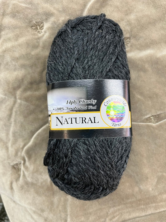 Countrywide 14ply Naturals - Charcoal