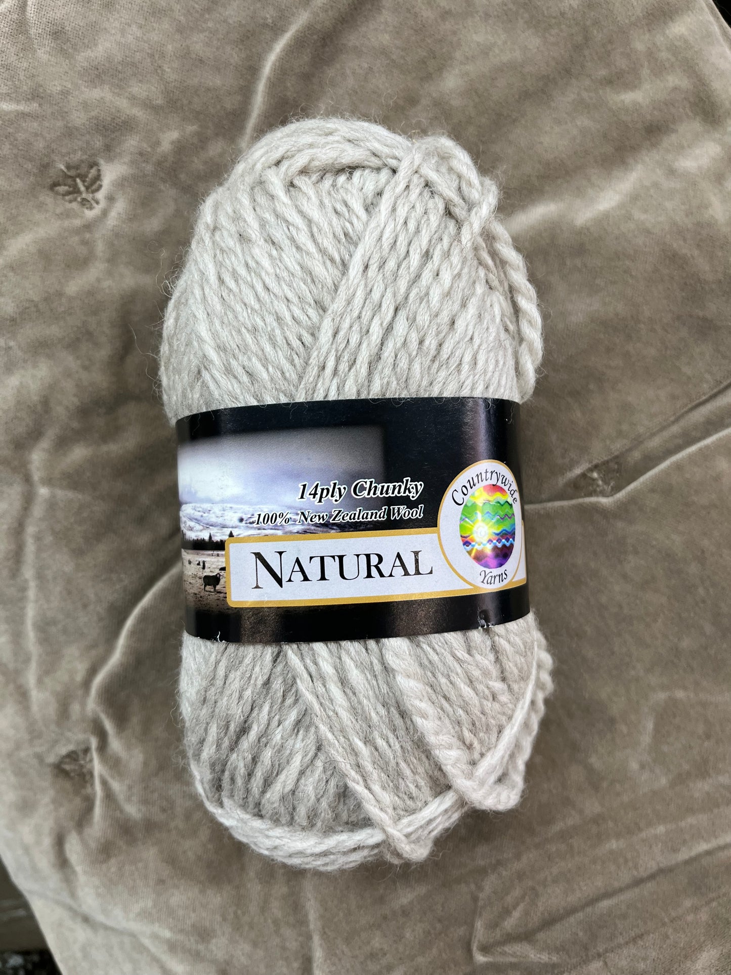 Countrywide 14ply Naturals - Woodash