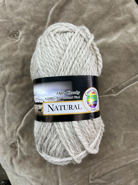 Countrywide 14ply Naturals - Woodash