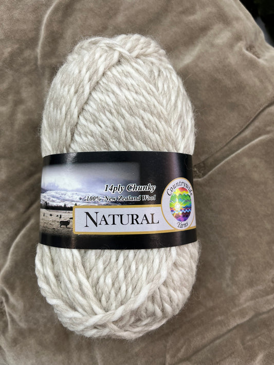 Countrywide 14ply Naturals - Ecru Woodash