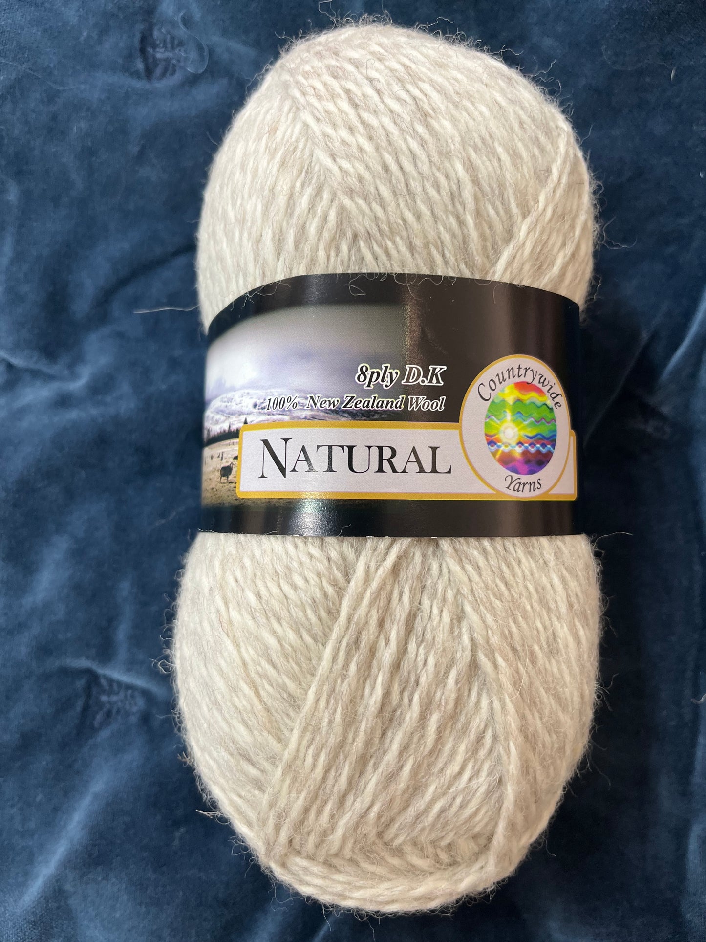 Countrywide 8 ply  Naturals - Woodash Ecru