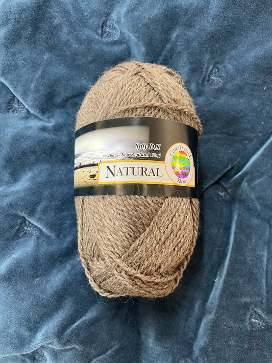 Countrywide 8 ply  Naturals - Brown Fleece