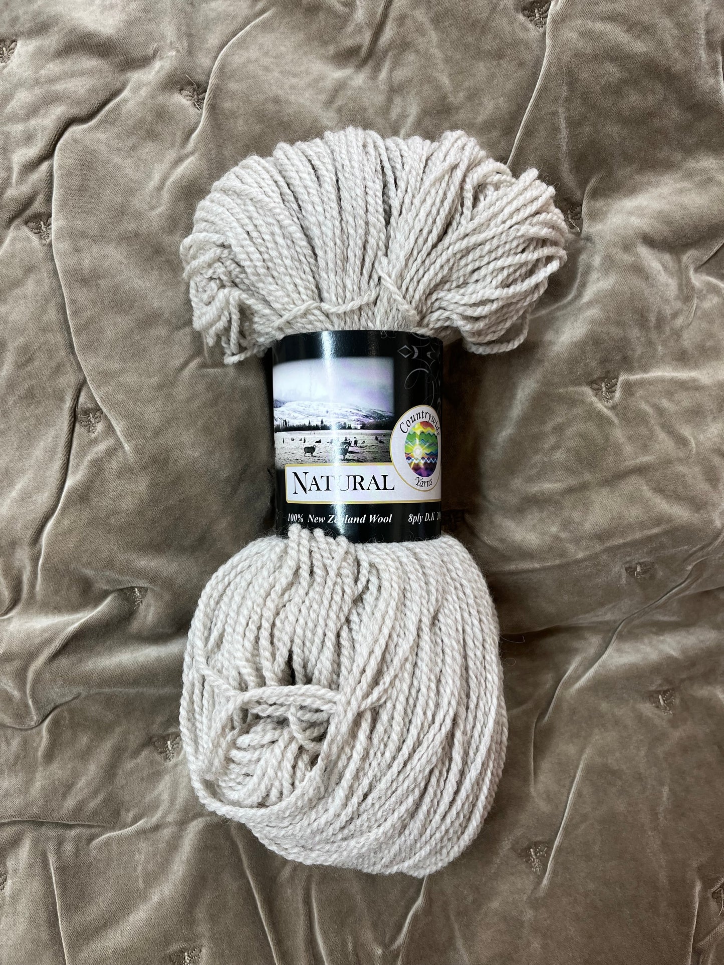 Countrywide 8 ply  Naturals - Woodash