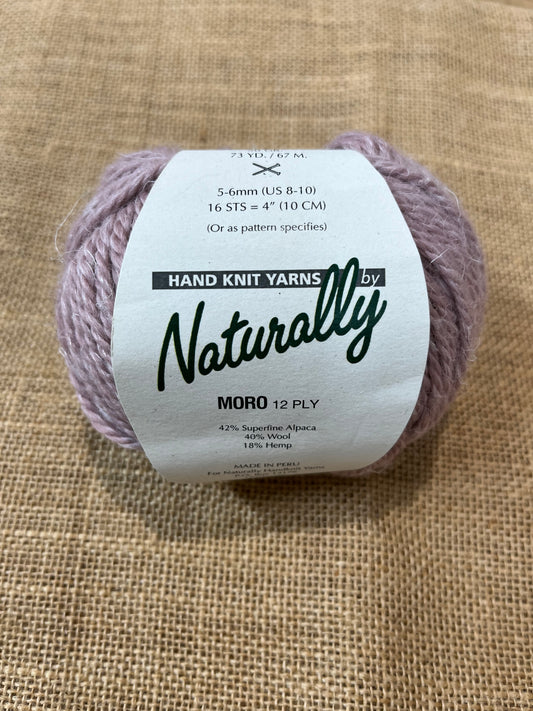 Naturally Yarns Moro 12 ply - Pink