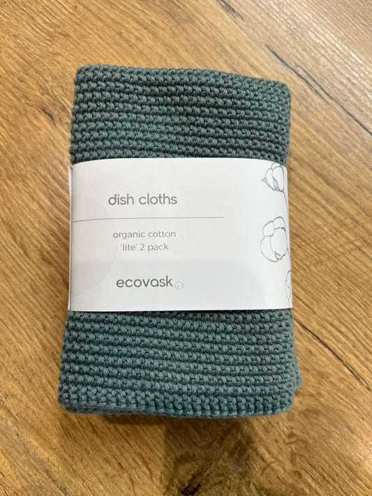 Ecovask Dish Cloths LITE - Sea Foam