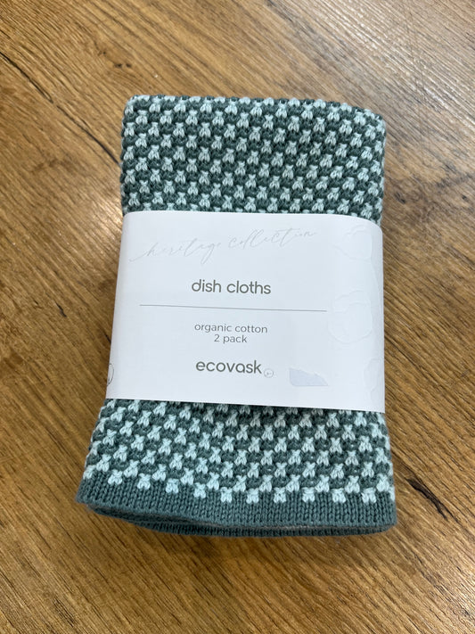 Ecovask Dish Cloths  - Seaspray