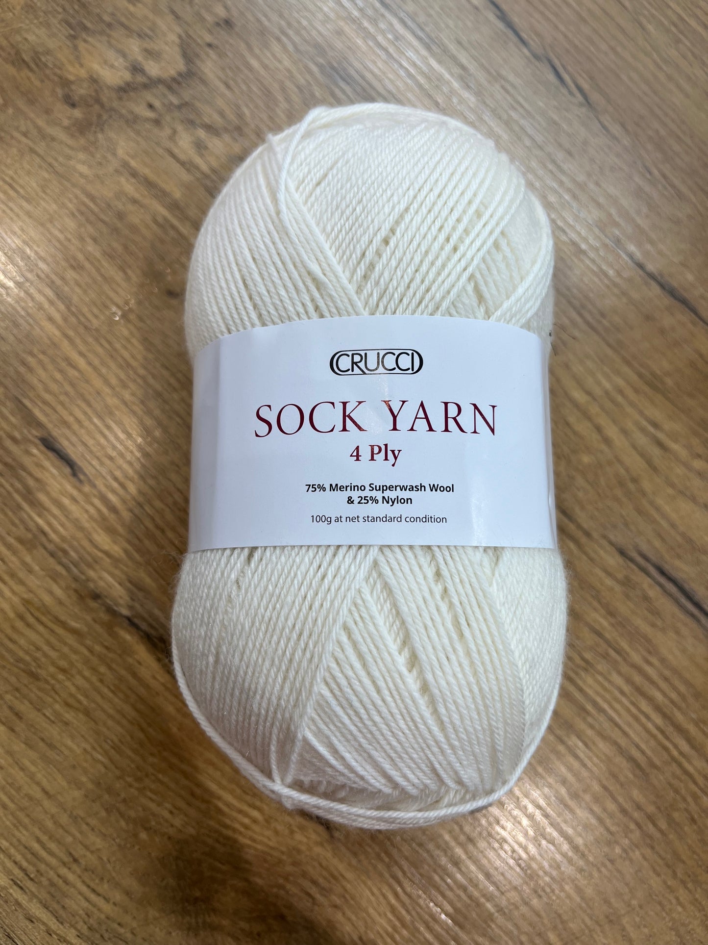 Crucci Sock Yarn 4 ply