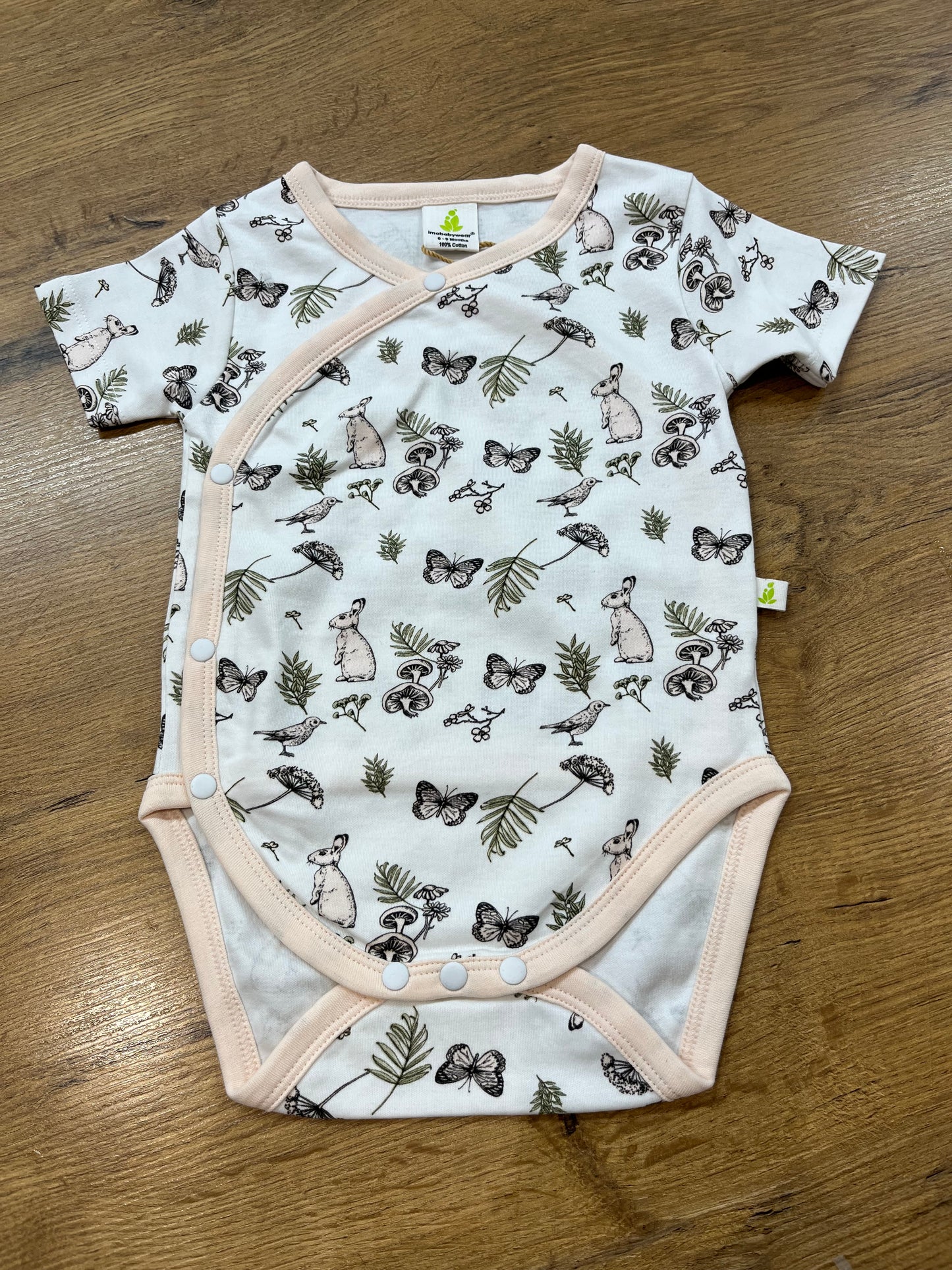 Kimono Bodysuit – Garden Friends