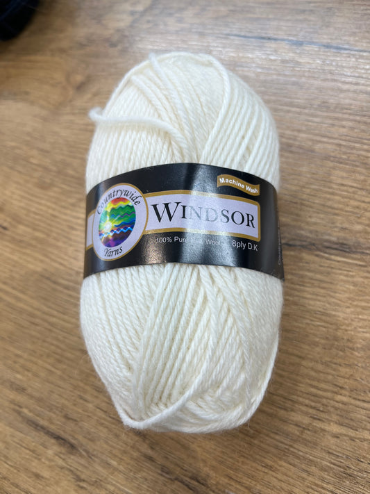 Windsor 8 ply – White