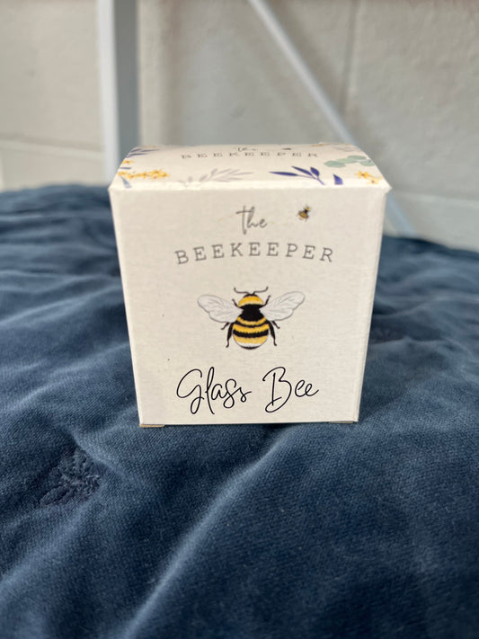 Bumble Bee Artisan Glass Figurine
