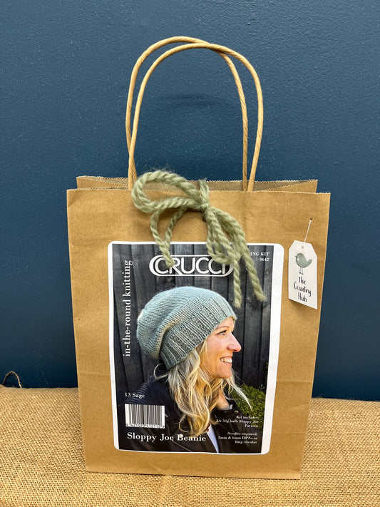 Crucci Sloppy Joe Beanie Knitting Kit