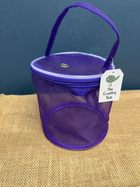 Knitting Wool Holder - Purple