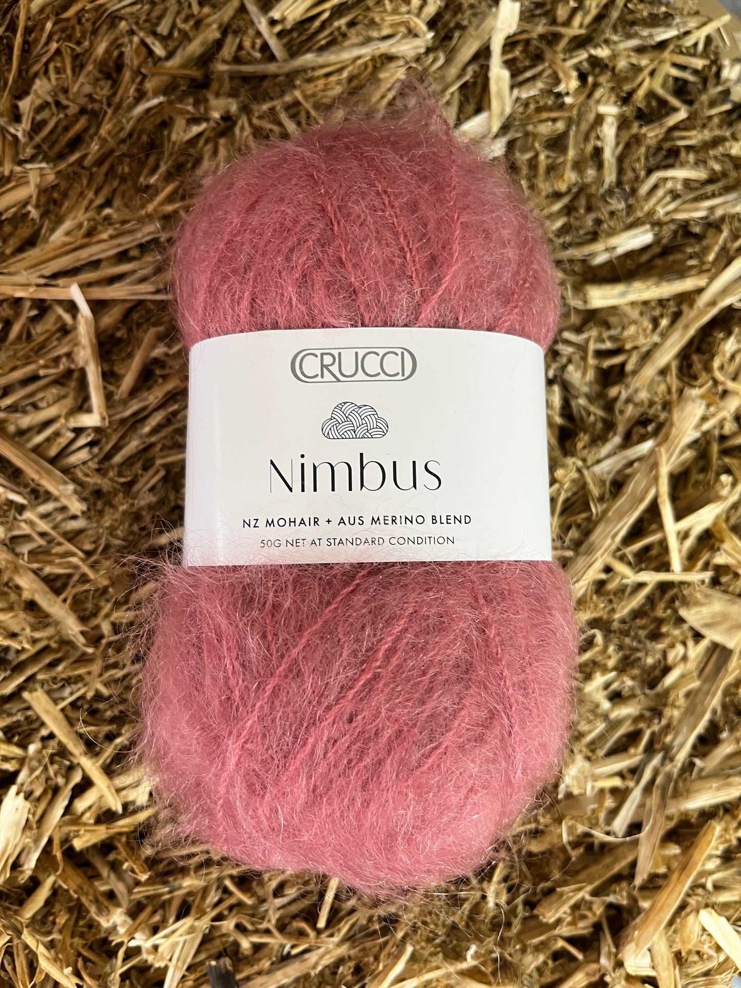 Crucci NImbus Mohair 12 PLY - Dusky Rose