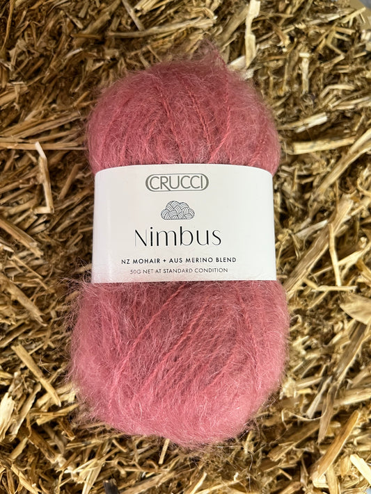 Crucci NImbus Mohair 12 PLY - Dusky Rose