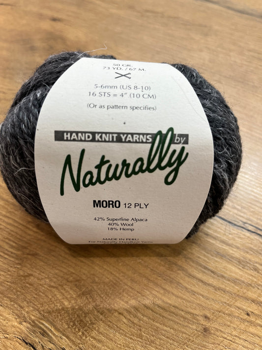 Naturally Yarns Moro 12 ply - Charcoal