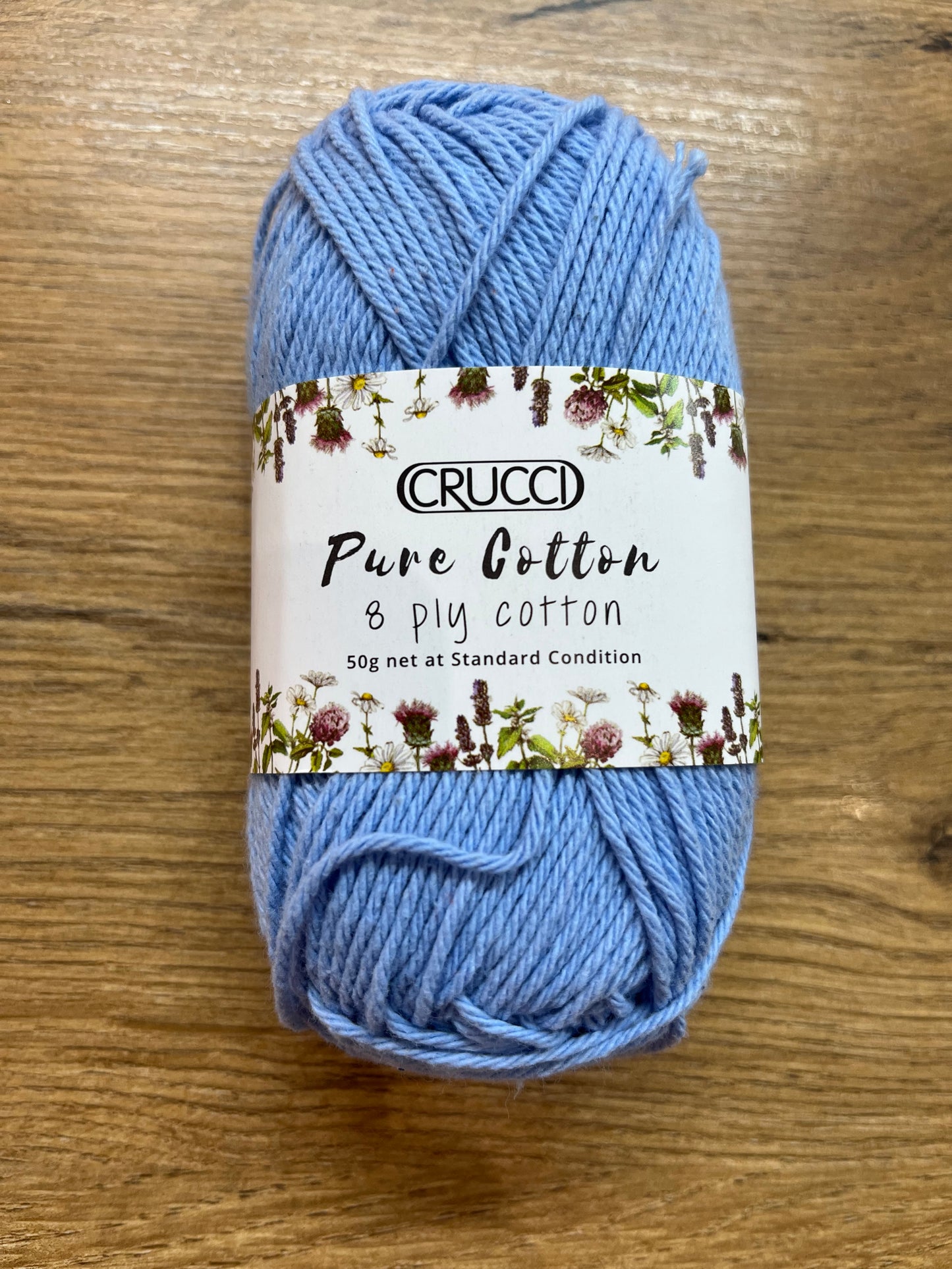 Crucci Pure Cotton 8ply - Skyway