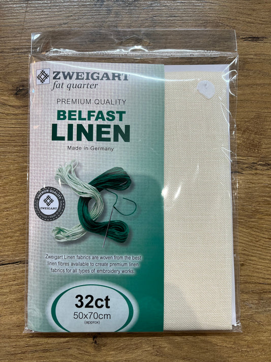 Zweigart Aida 32ct - Soft Ivory