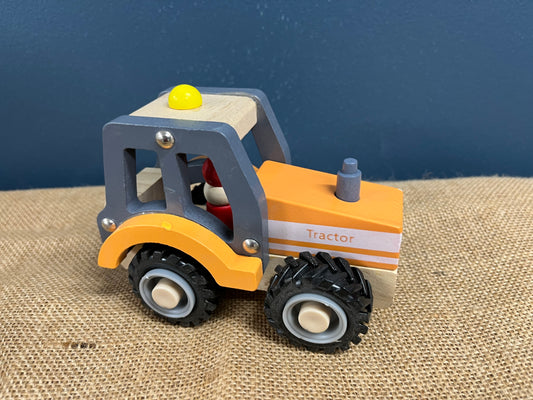 Wooden Tractor Toy