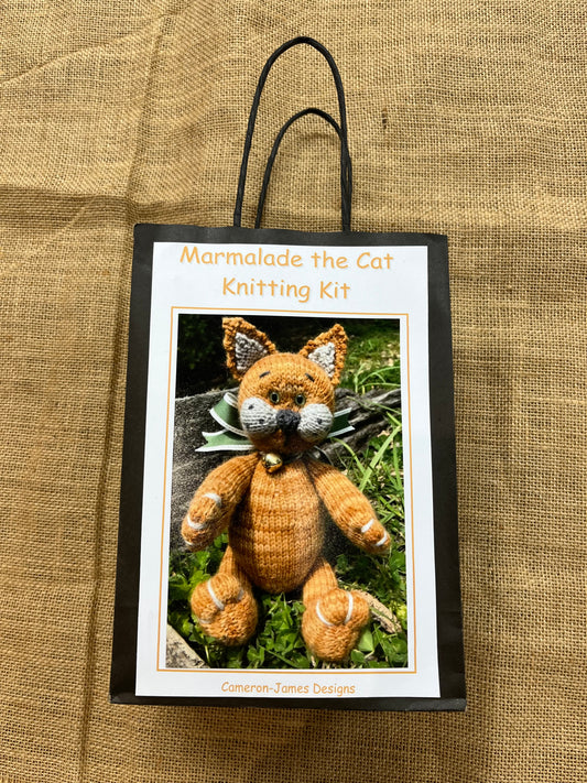 Marmalade the Cat Knitting Kit
