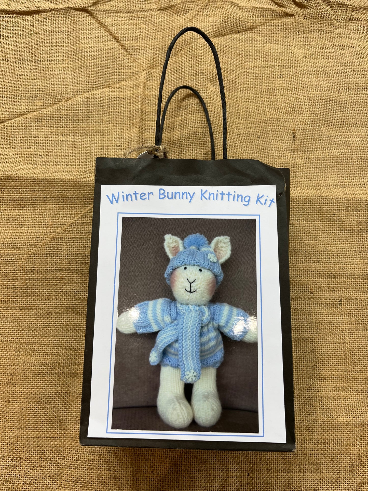 Winter Bunny Knitting Kit