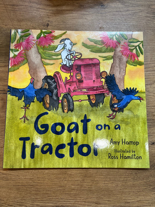 Goat on a Tractor  by Amy Harrop