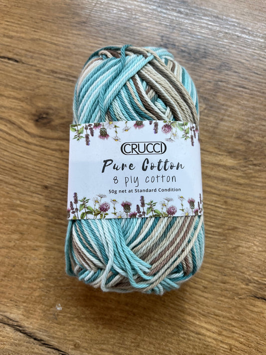 Crucci Pure Cotton 8ply - Seashore