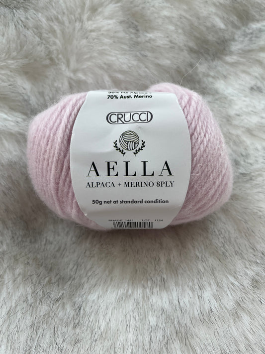 Crucci Aella 8 ply Alpaca Merino - Grace