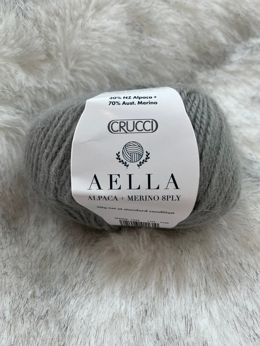 Crucci Aella 8 ply Alpaca Merino - Mineral