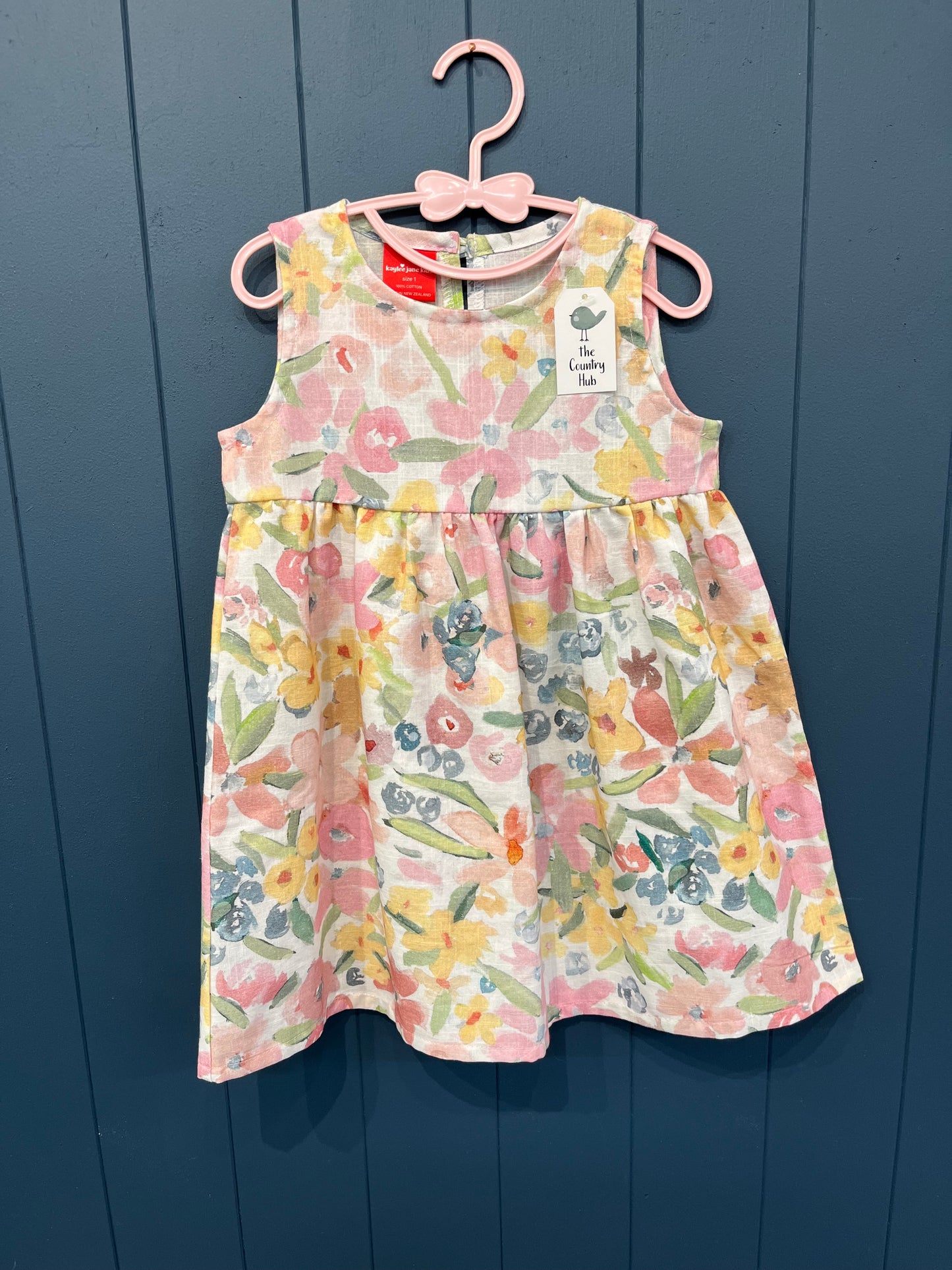 Cotton Girls Dress - Summer Days