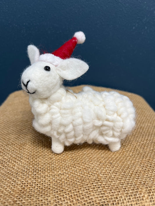 Christmas Sheep Tree Decorations