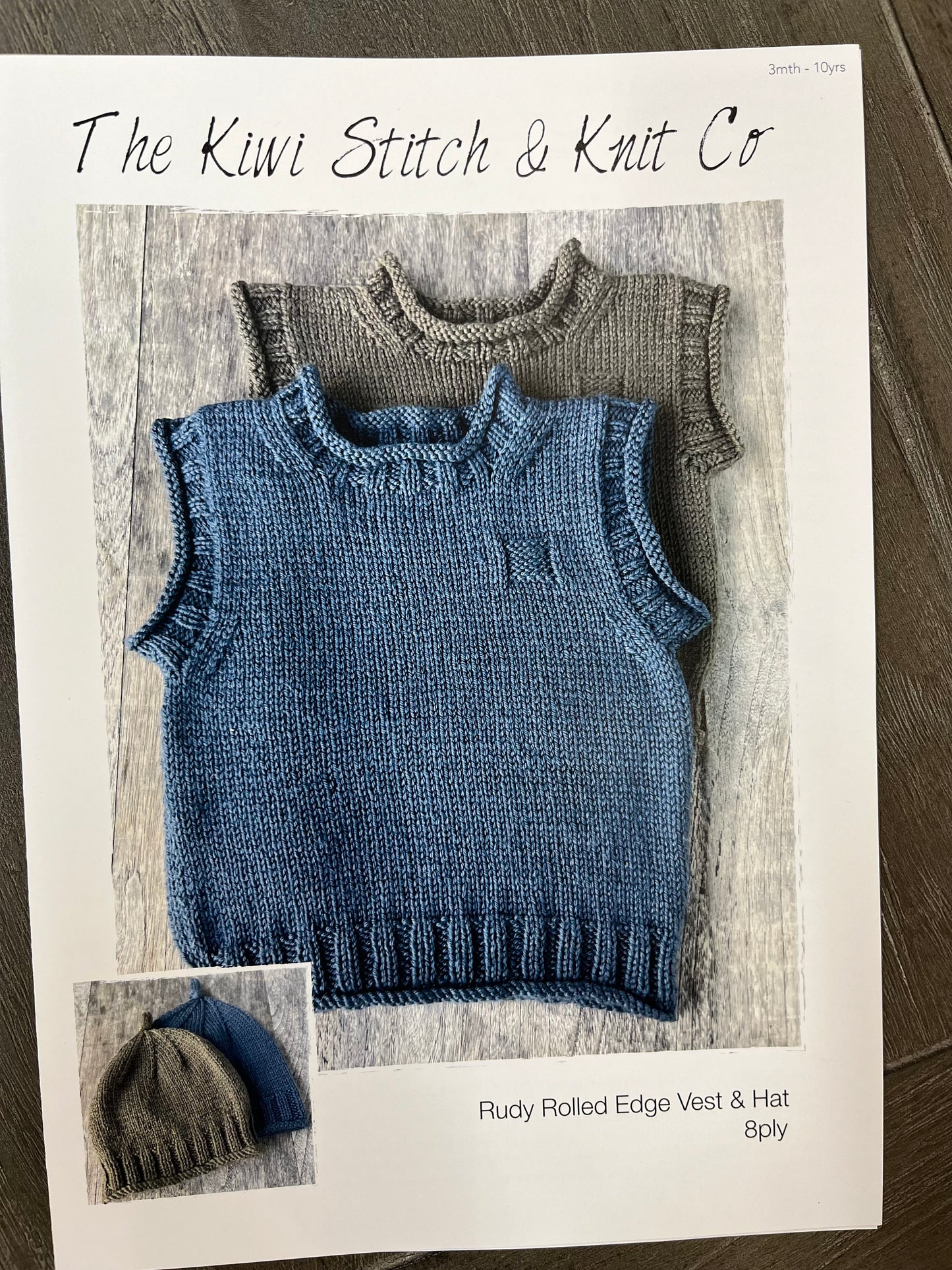 Knitting Pattern 8 ply