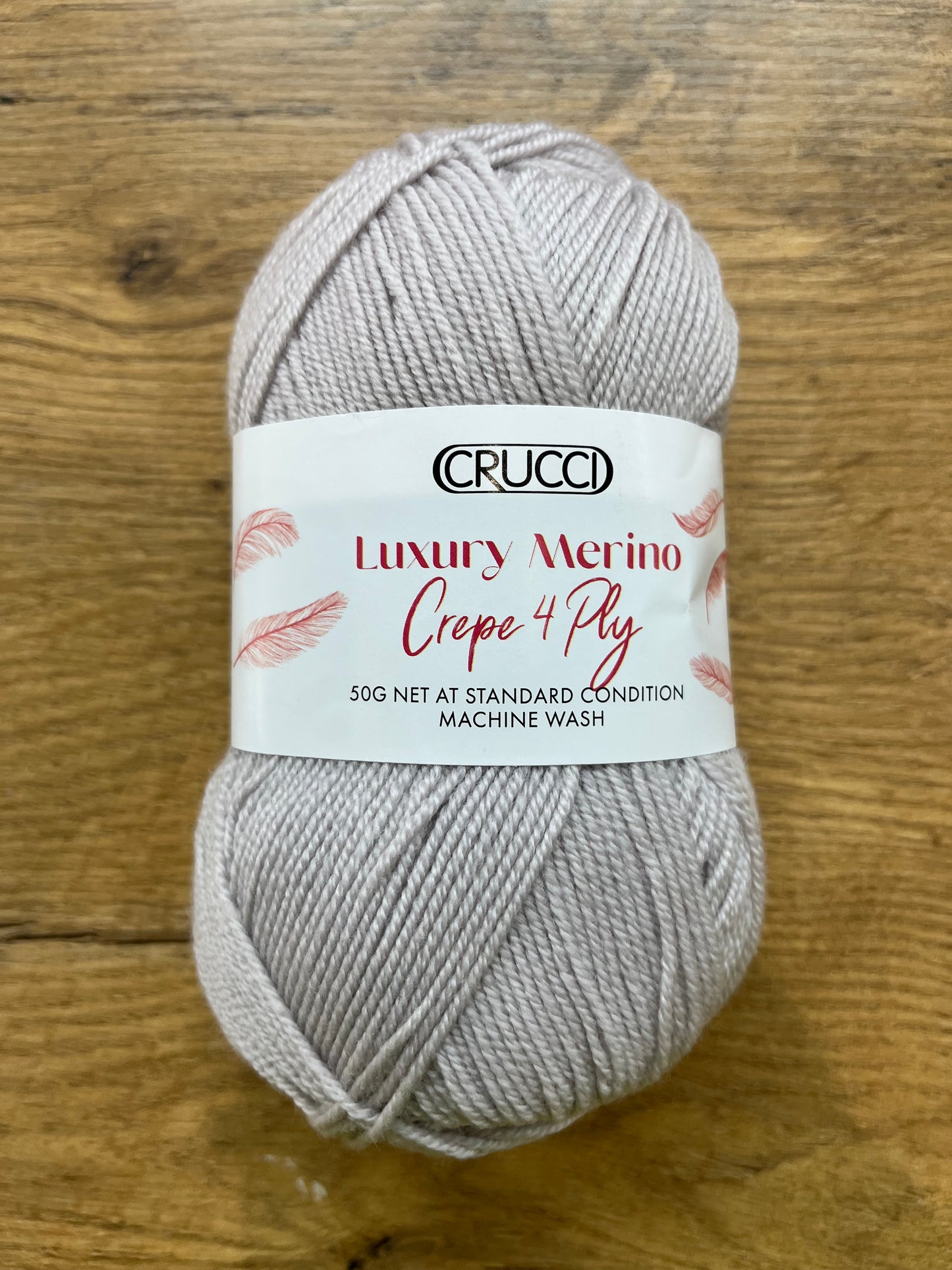 Crucci Luxury Merino Crepe 4 ply - Sand