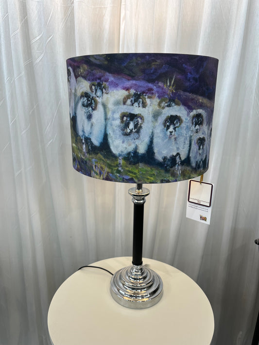 Sheep in Heather Lampshade  - Jane Haigh