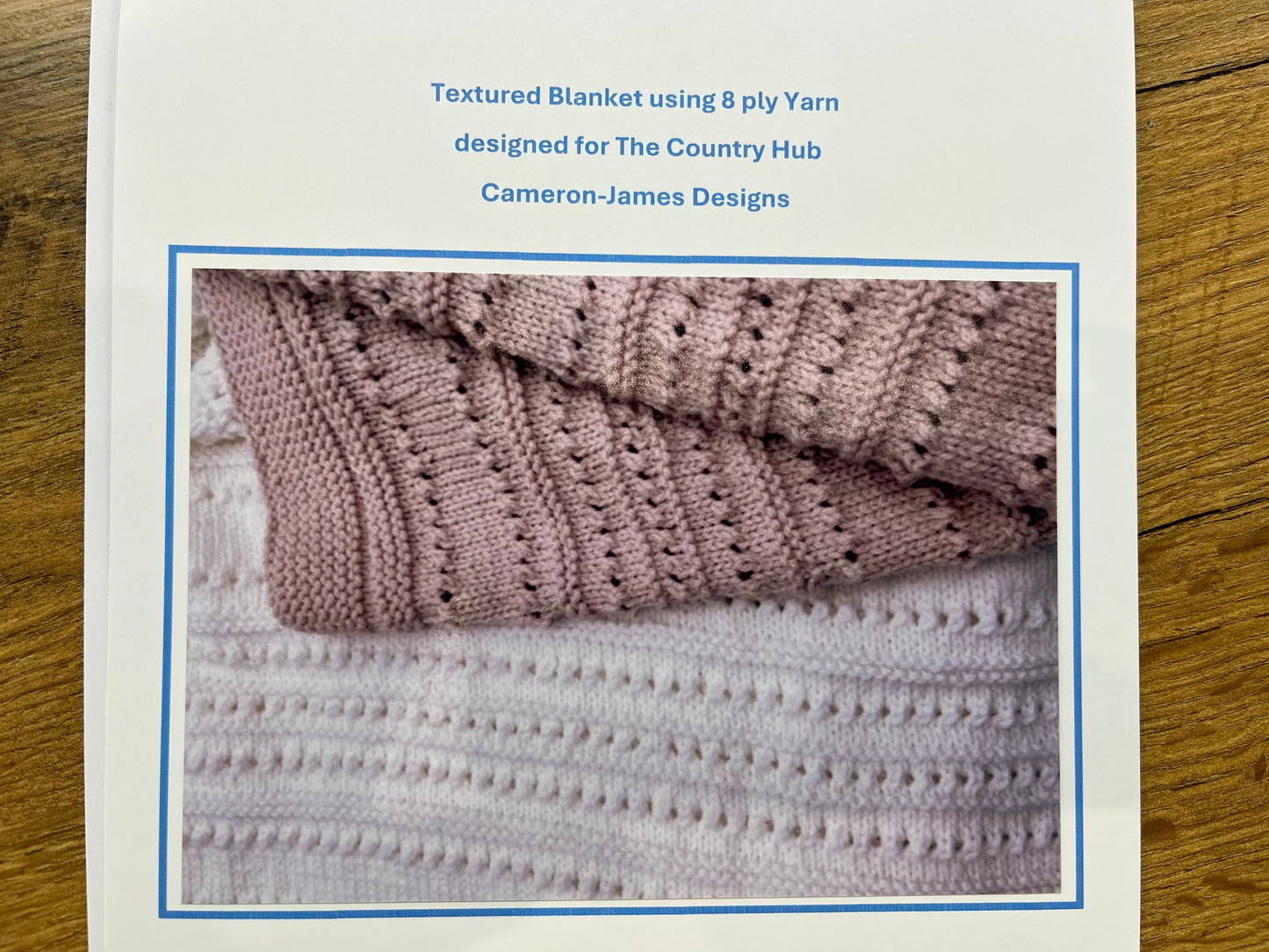 Textured Baby Blanket - Country Hub