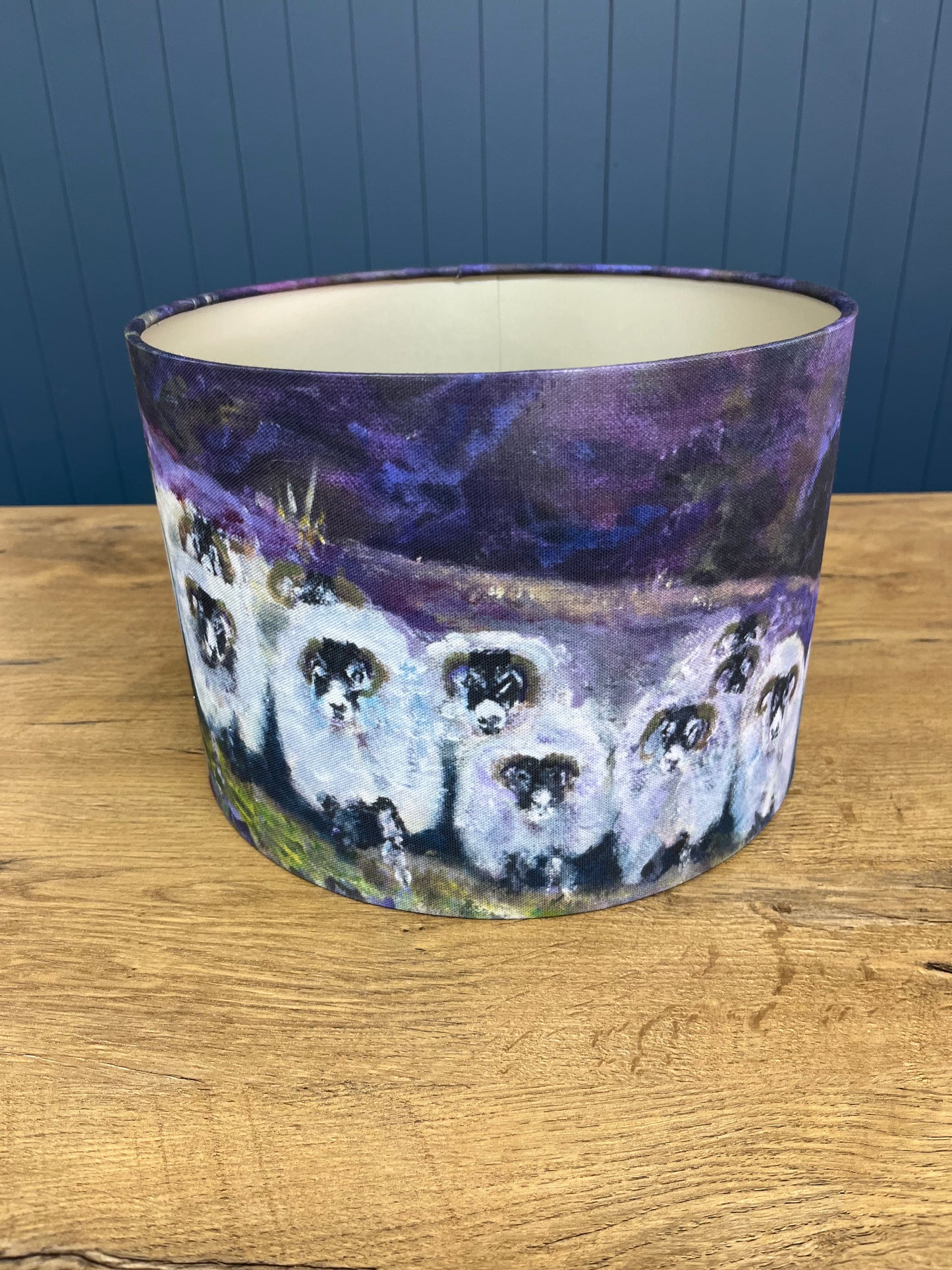 Sheep in Heather Lampshade  - Jane Haigh