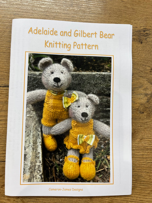 Adelaide and Gilbert  Knitting Pattern