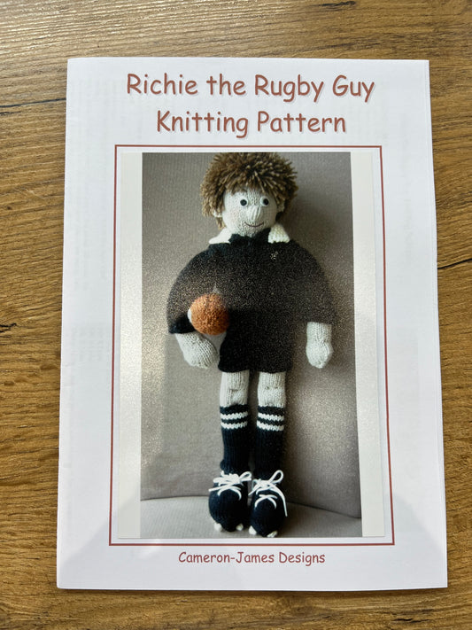 Richie the Rugby Guy Knitting Pattern