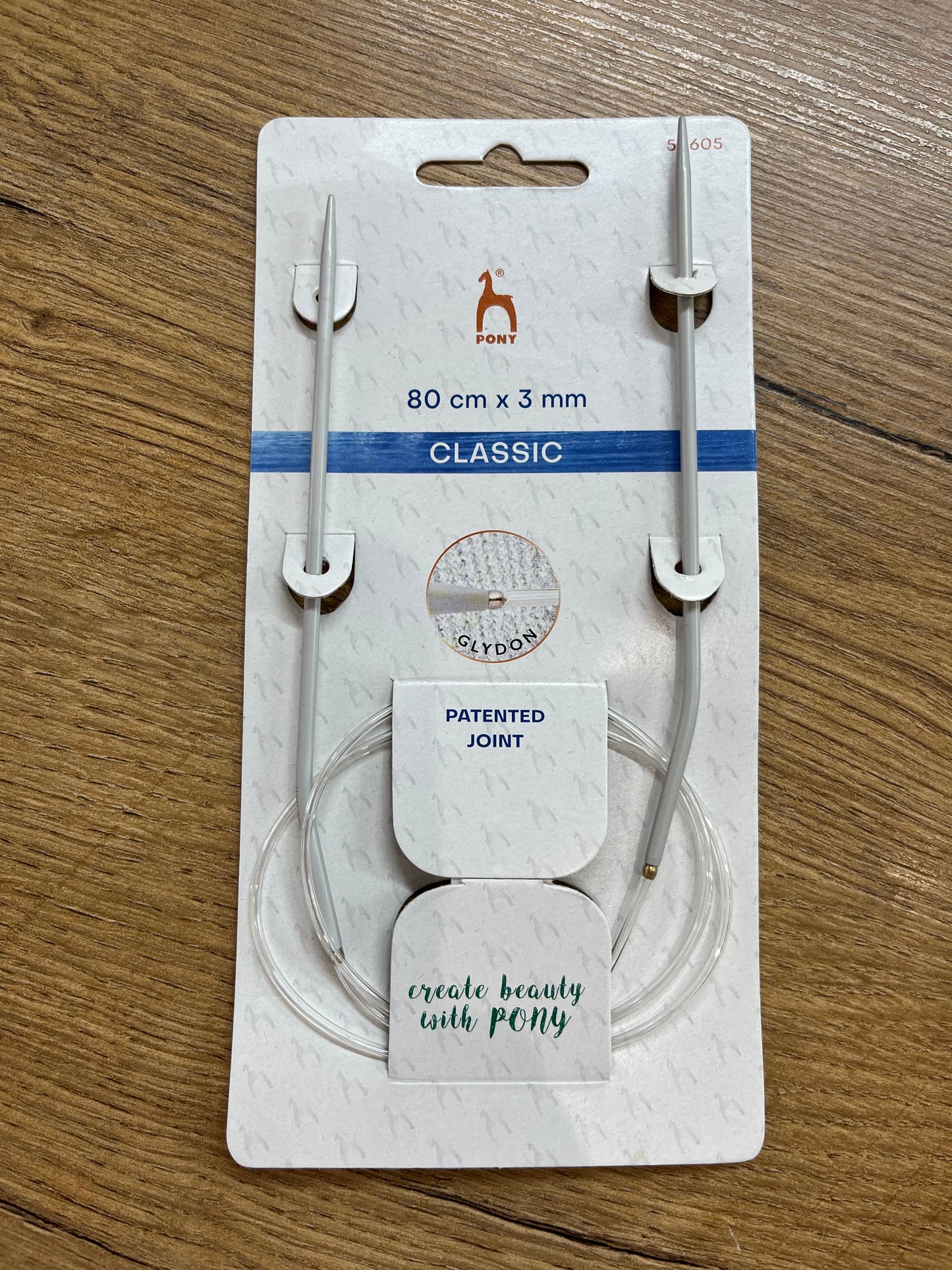 Circular Needles Steel Tipped 80cm x 3.00cm