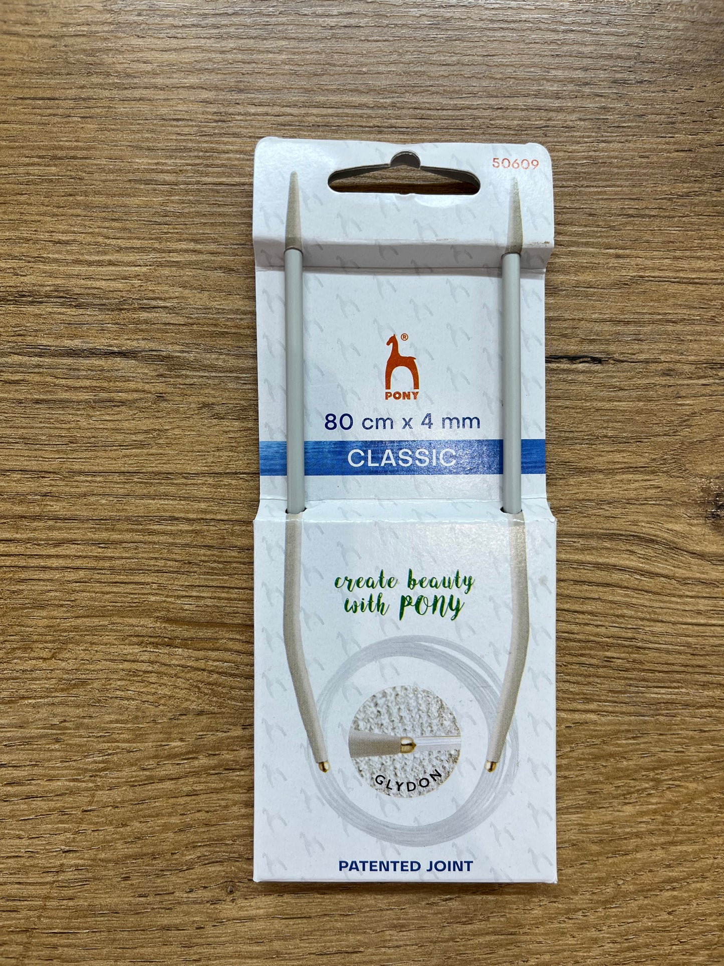 Circular Needles Steel Tipped 80cm x 4.00mm