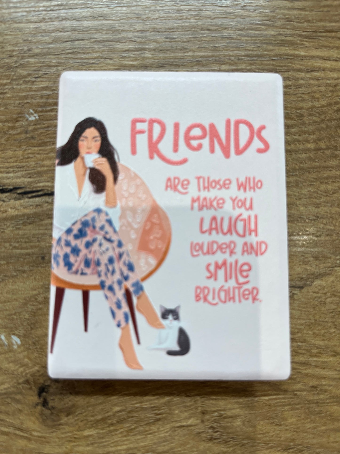 Billie Ceramic Magnet - Friends